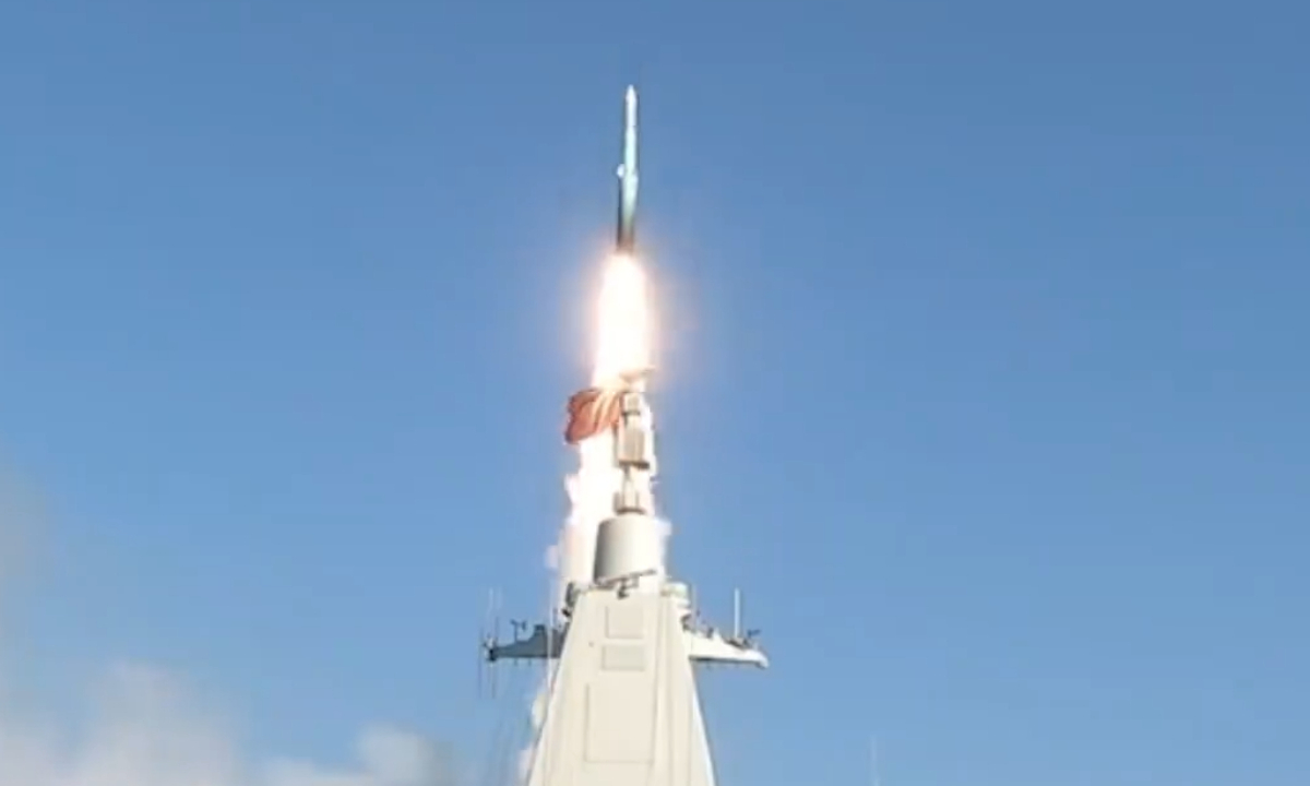 中国の超音速ミサイル発射の衝撃映像