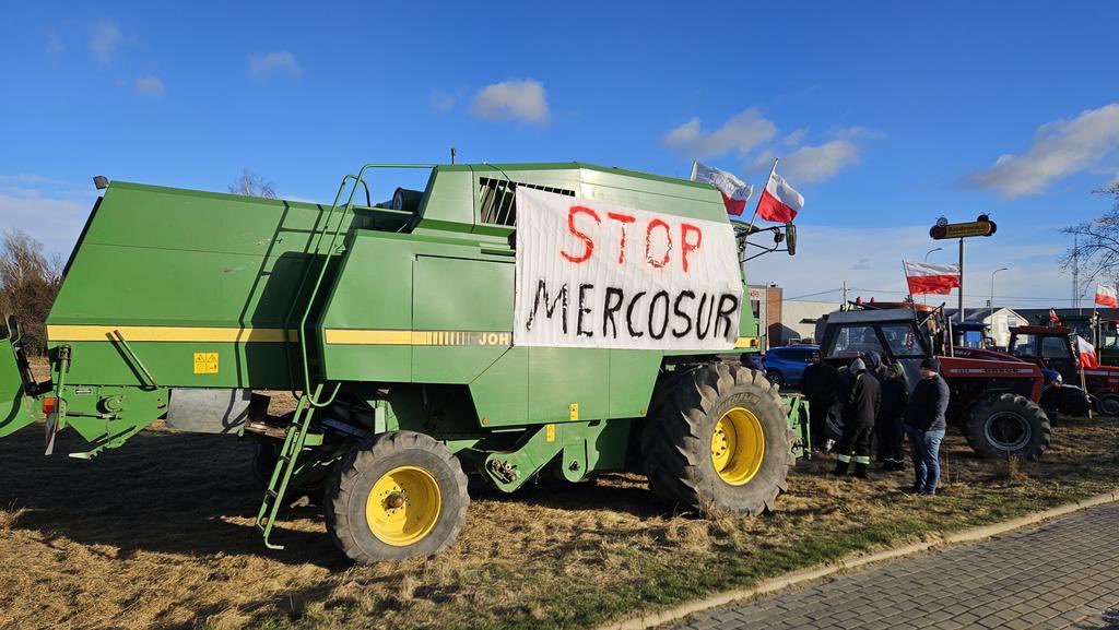 EU南米貿易協定にポーランド農家が反発！